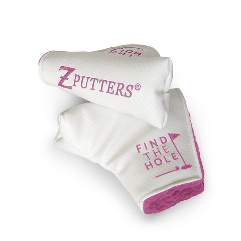 DuraArmor Optic Z Headcover White with Pink Embroidery