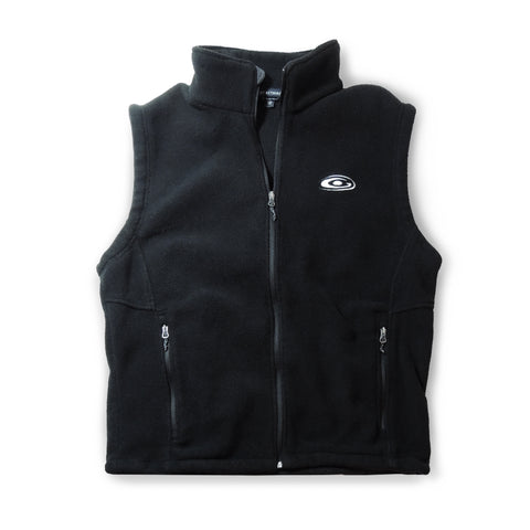 Men's Black Fleece Vest